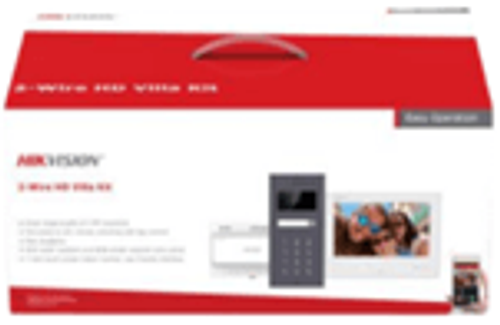 Hikvision DS-KD9403-E6 | פאנל אינטרקום IP יוקרתי עם מסך מגע 