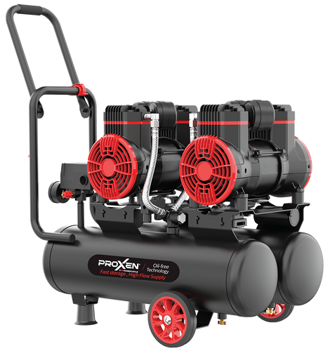 מדחס אוויר ללא שמן 2900W מיכל כפול 11 ליטר PROXEN