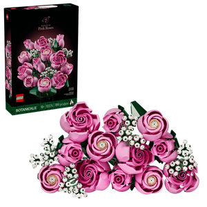 לגו Botanicals – זר ורדים ורודים (10374) LEGO
