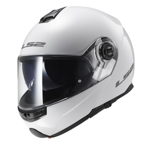 קסדת LS2 FF325 STROBE- לבן מבריק