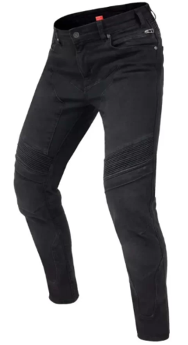 ג'ינס ממוגן לרכיבה רבל הורן שחור - REBELHORN EAGLE 4 SLIM FIT