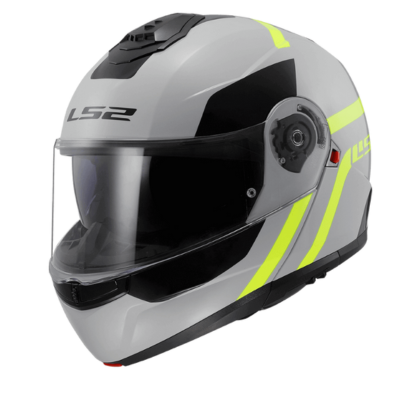 קסדת LS2 FF908 STROBE II- אפור צהוב