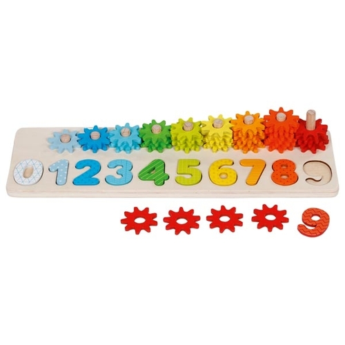 ללמוד לספור עם גלגלי שיניים 58451 GOKI