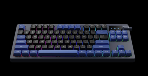 מקלדת גיימינג מכנית Gamdias Hermes E7 TKL Red Switch