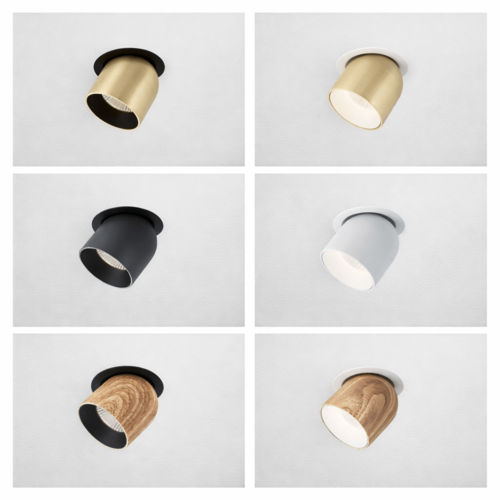 שקוע תקרה מתכוונן - 6 colors