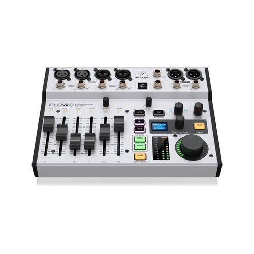 מיקסר דיגיטלי Behringer FLOW 8 – מיקסר 8 ערוצים עם Bluetooth