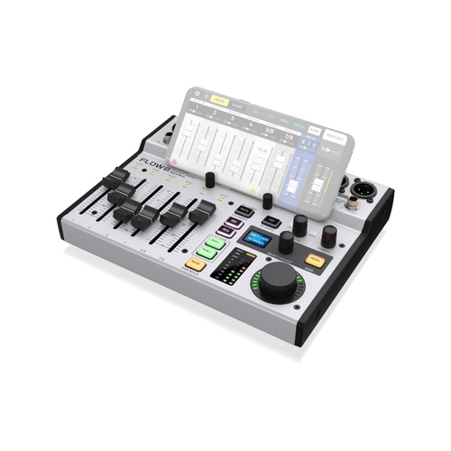 מיקסר דיגיטלי Behringer FLOW 8 – מיקסר 8 ערוצים עם Bluetooth