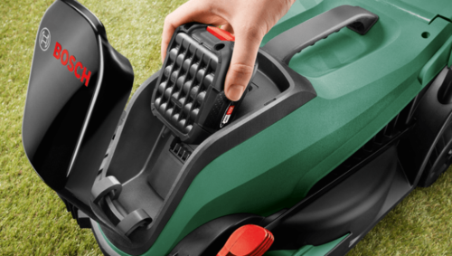 מכסחת דשא נטענת 18V + סוללה 4.0AH City Mower 18V 300-32