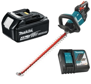 גוזם גדר חיה 18V נטען 600 מ"מ BL DUH602 כולל סוללה 4AH מבית MAKITA מקיטה