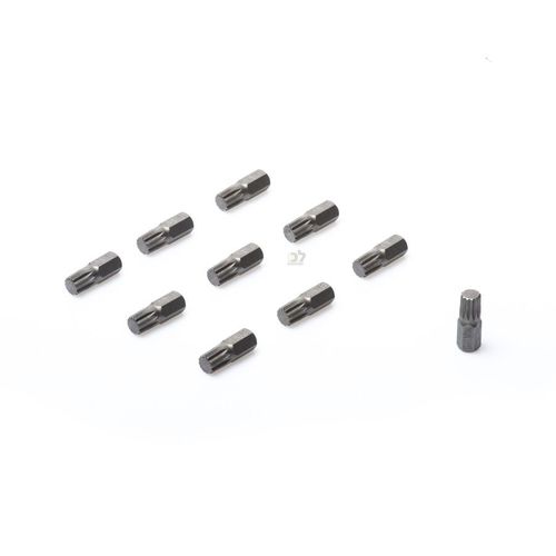 סט 10 יח' ביט כוכב M10 SPLINE אורך 30L
