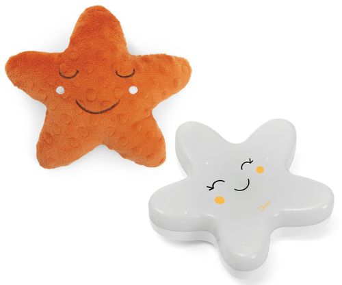 מנורת לילה התפתחותית ובובת פרווה You&Me Star