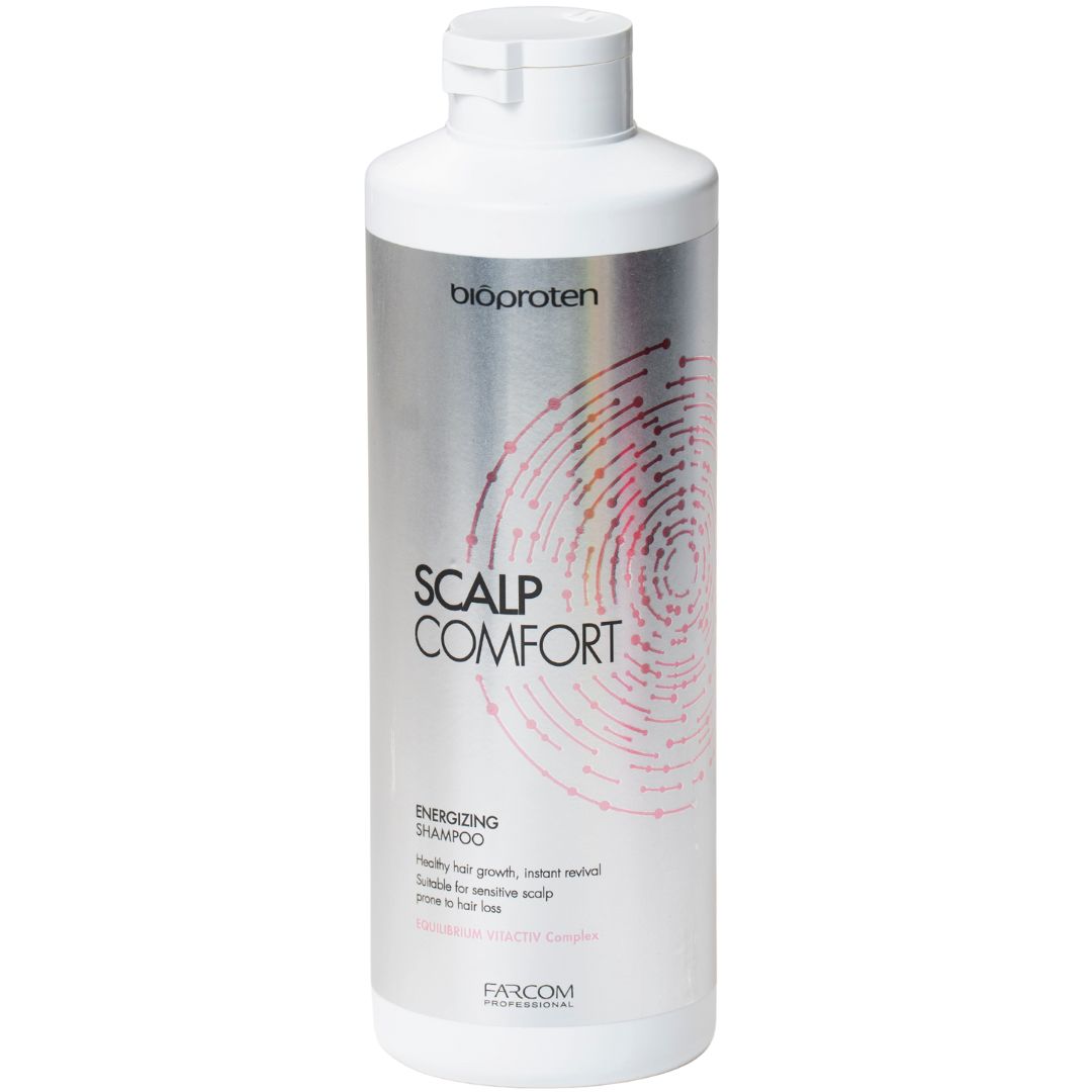 שמפו ממריץ למניעת נשירה SCALP COMFORT ללא פרבנים מבית פרקום 500 מ"ל