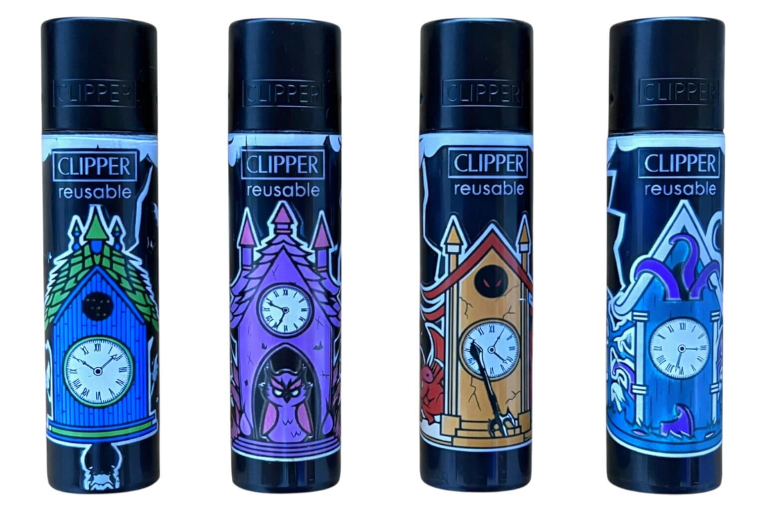 קליפר סט רביעייה Clipper Clock Houses – סדרת בתי השעון לאספנים