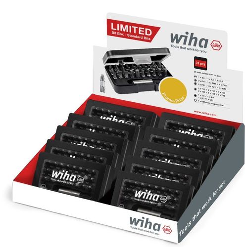 WIHA 44632 - סט ביטים 31 חלקים 25 מ