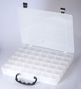 ארגונית פלסטיק מקצועית עד 42 תאים 31X22.5X4 ס"מ