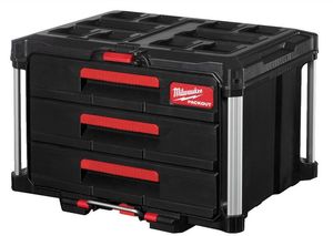מילווקי PACKOUT ארגונית 3 מגירות