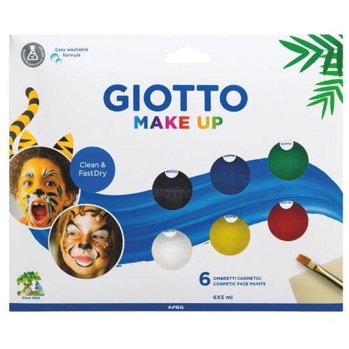 סט6 טבליות צבעי איפור לפנים- Giotto Make Up