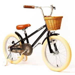 אופניים לילדים בעיצוב רטרו מושב מתכונן וסלסילה במראה וינטג