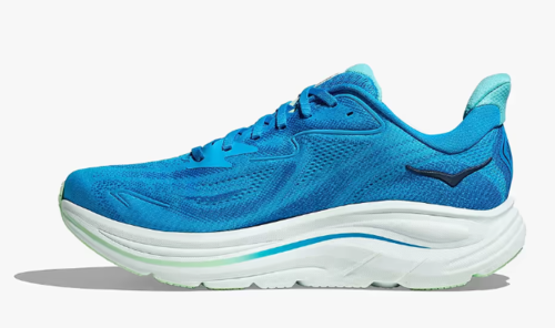 נעלי ספורט גברים הוקה קליפטון 10 רחבות בצבע כחול/כחול שמיים | 41-48 | HOKA CLIFTON 10 WIDE HOK257M SKY BLUE