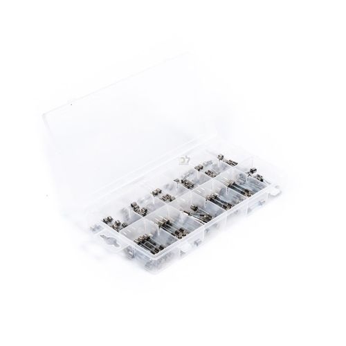 מארז 120 יח' פיוז זכוכית 5X20  + 6X30