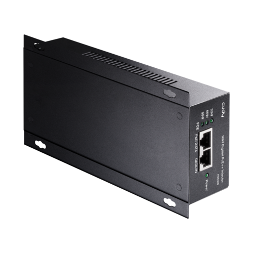  CUDY 90W Gigabit PoE+/PoE Injector POE350 