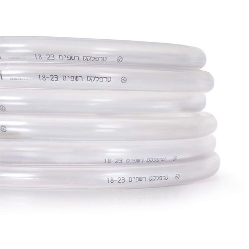 צינור PVC שקוף 10-13 (שטיכמוס) 25 מ'