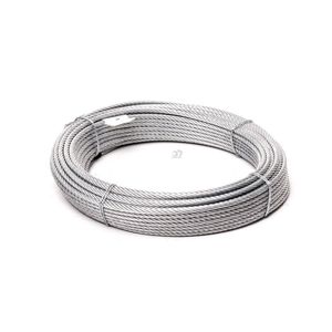 100 מטר כבל פלדה 5 מ"מ 6X7 (חבילה)