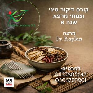 קורס דיקור סיני וצמחי מרפא שנה א 