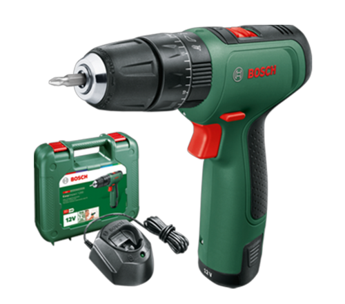 מברגה/מקדחה רוטטת 12V + סוללה 1.5AH EASYIMPACT 1200