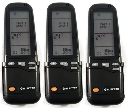 3 שלטים מקוריים למזגן אלקטרה Electra RC3 - במלאי !