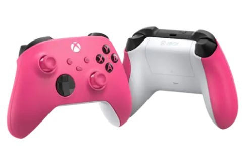 בקר משחק אלחוטי Microsoft Xbox Xser Deep Pink