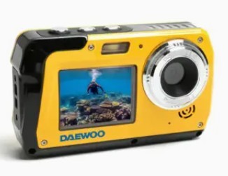 מצלמת דיגיטלית DAEWOO DA-6495 4K FHD עמידה בפני זעזועים, מים ואבק