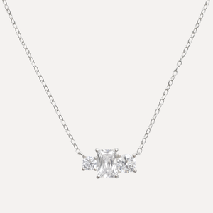 שרשרת טריו משובצת זירקונים