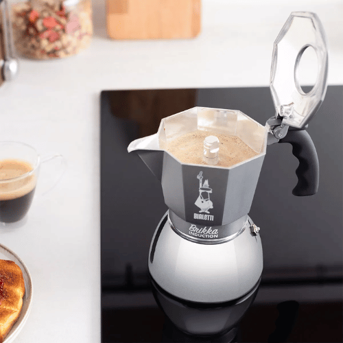 ‏מקינטה בריקה לאינדוקציה Bialetti Brika Induction 4 ביאלטי 