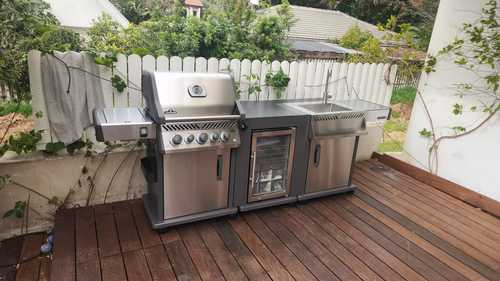 ROGUE MODULAR KITCHEN – NAPOLEON דגם רוג 425 PRO S + יחידות כיור + יחידת מקרר 