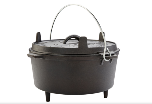 סיר פויקה ברזל יצוק לבישול בשטח -GROENBERG ASKJA POT 10L