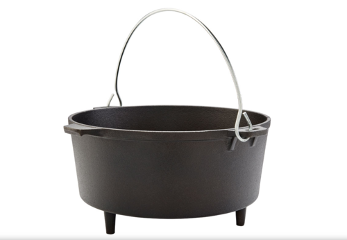 סיר פויקה ברזל יצוק לבישול בשטח -GROENBERG ASKJA POT 10L
