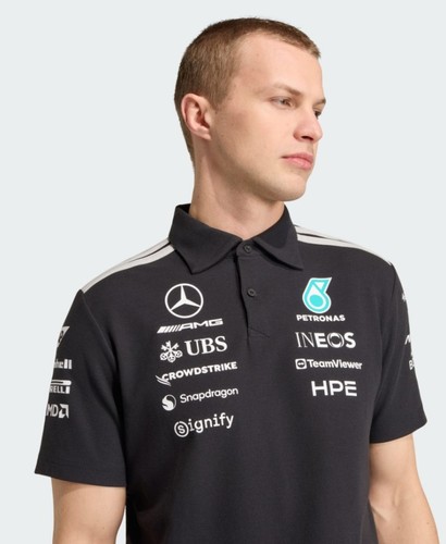 חולצת פולו אדידס adidas x Mercedes AMG Petronas Formula 1 | גברים