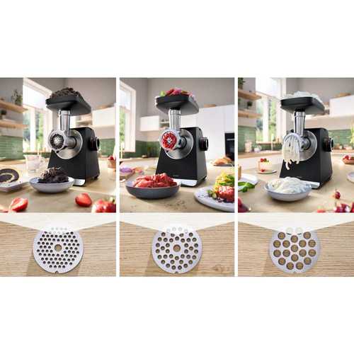 מטחנת בשר 2100 וואט Bosch MFWS641B MultiPower