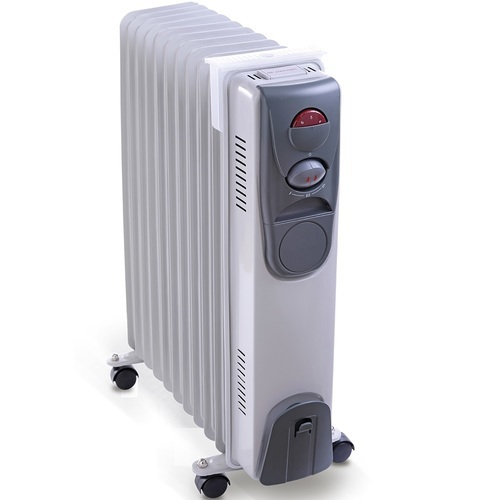 רדיאטור 11 צלעות כולל מתקן אדים – Electro Hanan EL-5011 לבן 