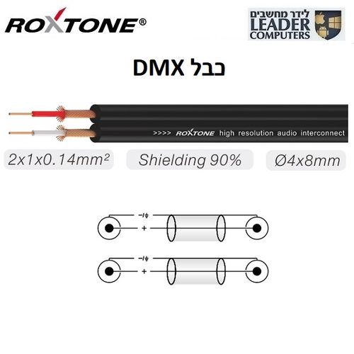 כבל בקרה DMX באורך 3 מטר | Roxtone Smart SDXX100L0030