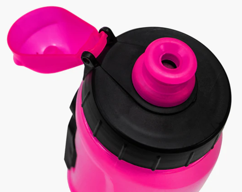 בקבוק שתיה MUC-OFF FIDLOCK TWIST 590 ML ורוד