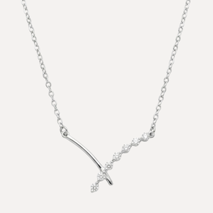 שרשרת ענף משובצת