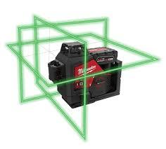 גוף פלס לייזר ירוק - 3 מעגלים M12 3PL מבית Milwaukee