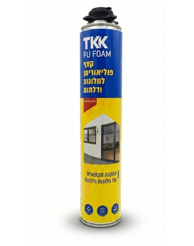תרסיס קצף פוליאוריתן להתקנת דלתות