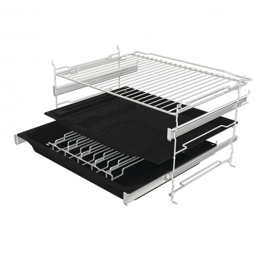 תנור בנוי גורניה 77 ליטר זכוכית שחורה GORENJE BPS6747A09DBGOT