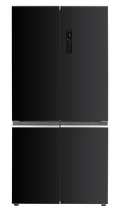 מקרר 4 דלתות ג'נרל דגם GE780GB זכוכית שחורה