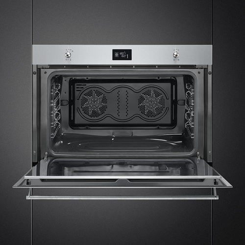 תנור בנוי 90 ס"מ מבית SMEG סמאג דגם SF9390X1