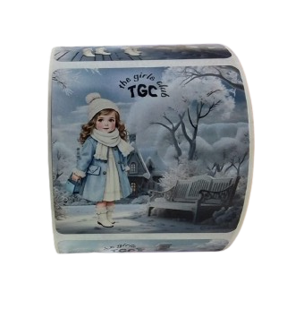 גליל מדבקות ד