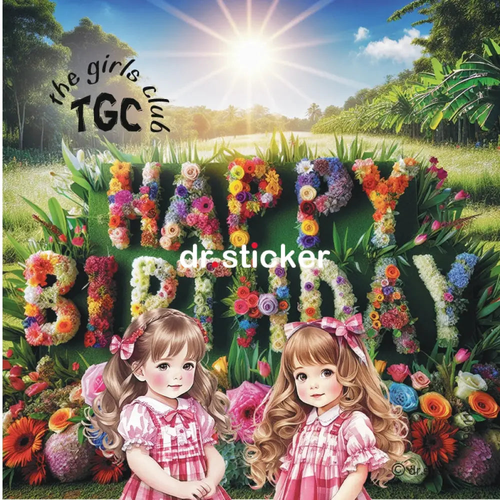 גליל מדבקות ד"ר סטיקר - מועדון הילדות - יום הולדת בהרים